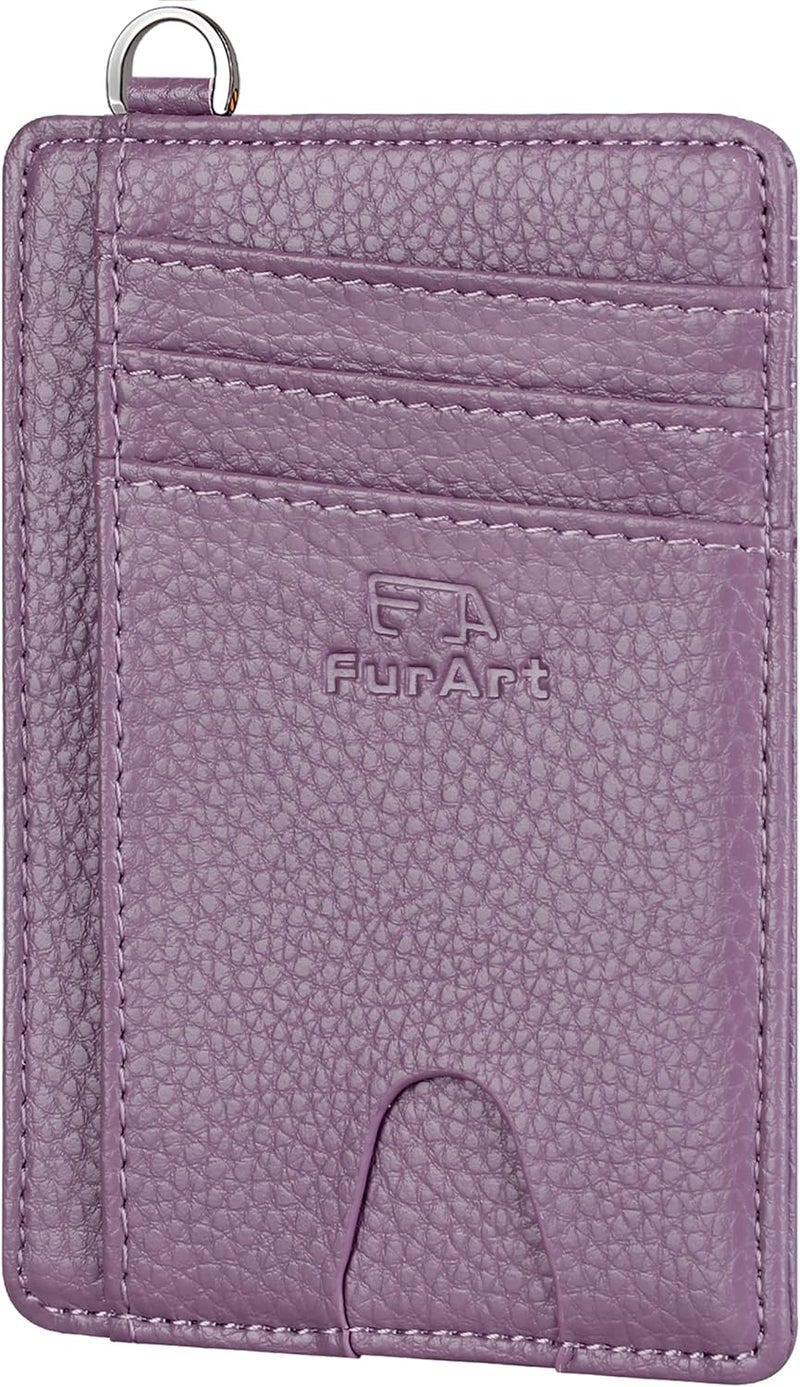 FurArt Slim Minimalist Wallet, Front Pocket Wallets, RFID Blocking, Credit Card Holder for Men - Image 1